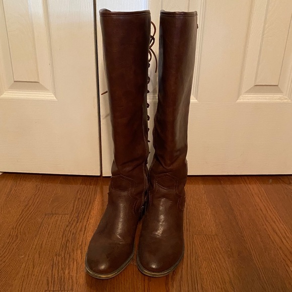Lace up leather boots - Picture 3 of 3